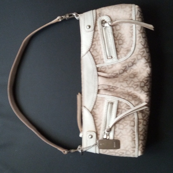 Dkny Handbags - DKNY Y2K Leather& canvas purse